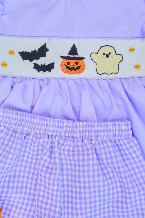 Halloween smocked sets girls