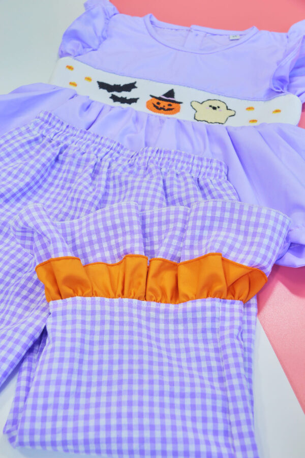 Halloween smocked sets girls